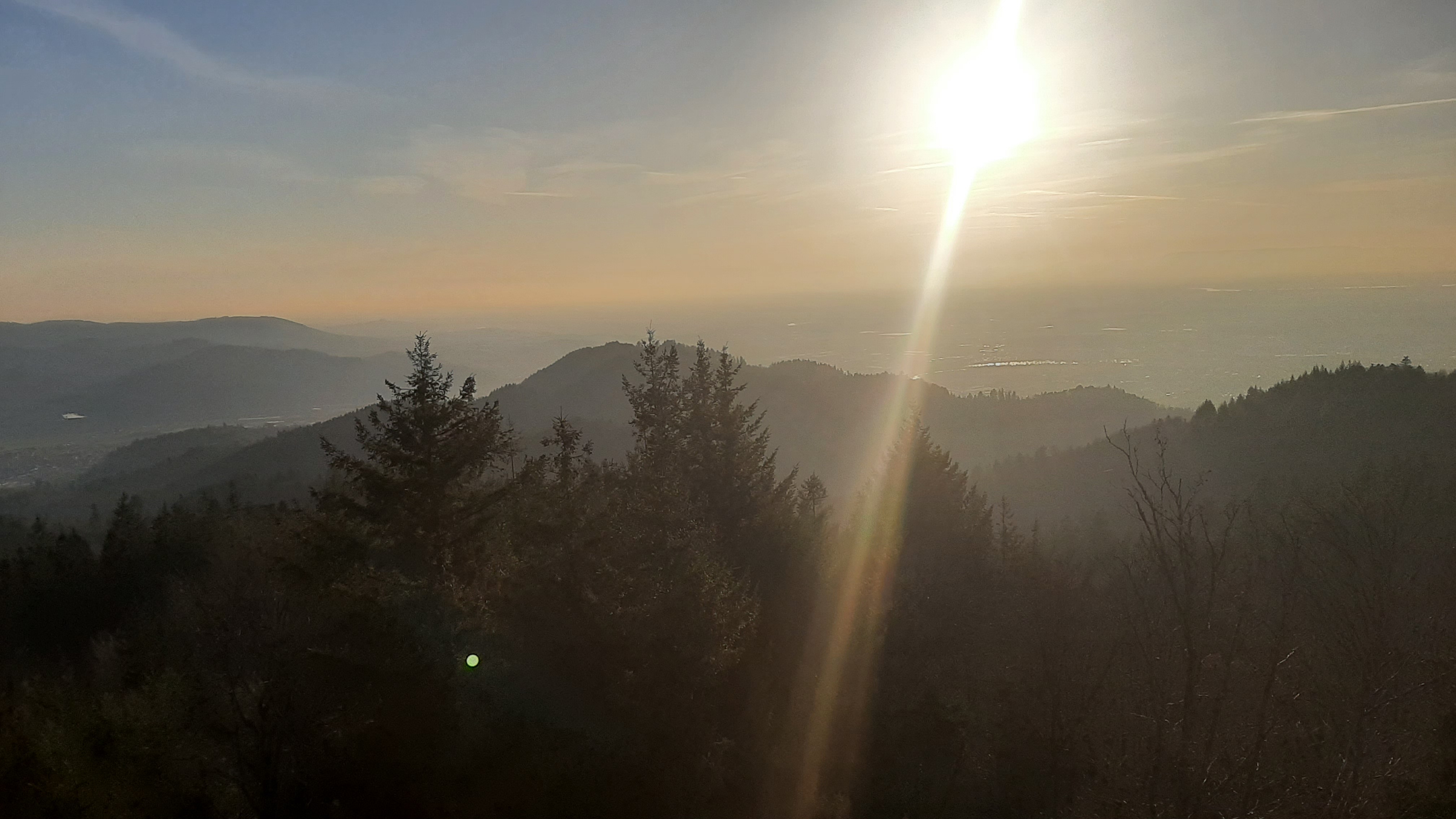 Blick von der Wanderung